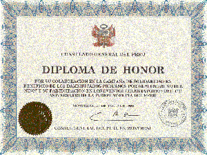 Diploma de honor